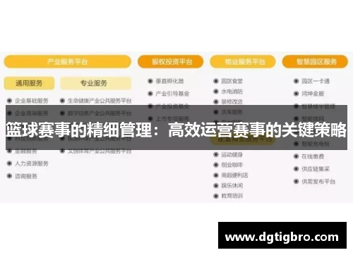 篮球赛事的精细管理：高效运营赛事的关键策略